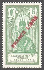 French India Scott 120 Mint